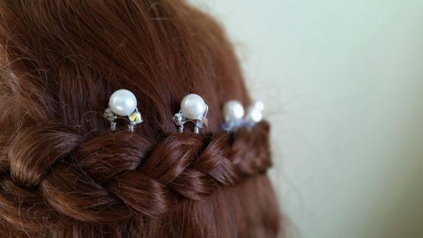 pearl hair accessories for wedding