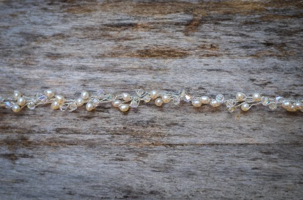 Thin Silver Hair Vine - Image 5
