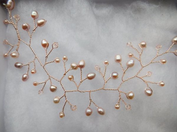 Rose Gold Hair Vine