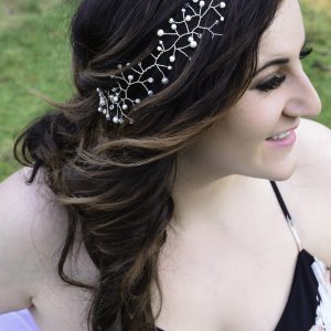 headband hair vine with pearls